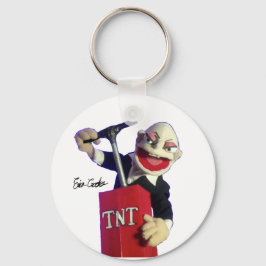 Chaveiro Fantoche punk com detonador de TNT