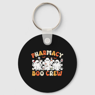 Chaveiro Farmacêutica Retro Boo Crew Farmacêutica Ghost Tec