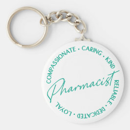 Chaveiro Farmacêutico afirma branco verde