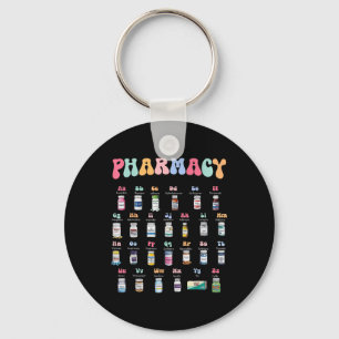 Chaveiro Farmácia Alfabeto Médico Farmacêutico