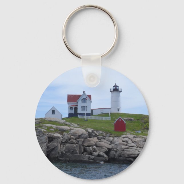 Chaveiro Farol de Nubble - Maine (Frente)