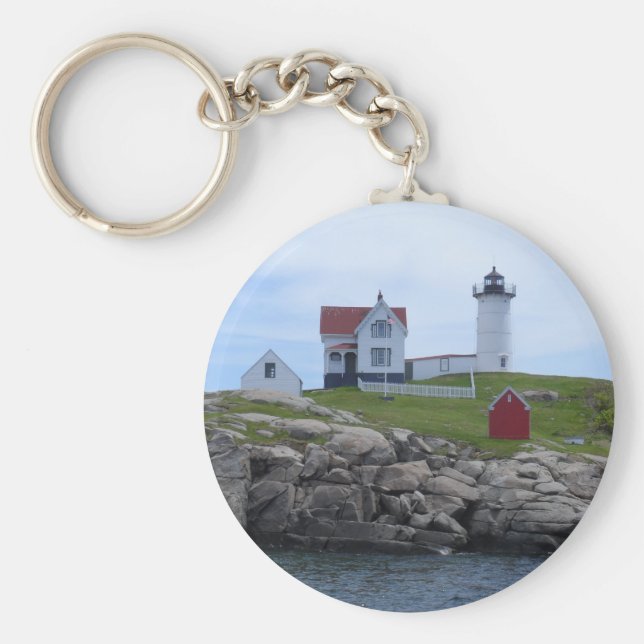 Chaveiro Farol de Nubble - Maine (Frente)