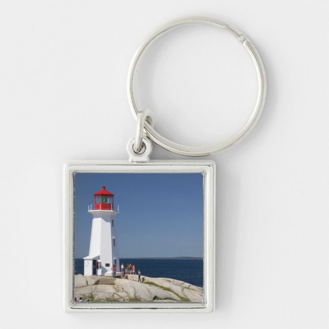 Chaveiro Farol de Peggy's Cove, Nova Scotia, Canadá. (Frente)
