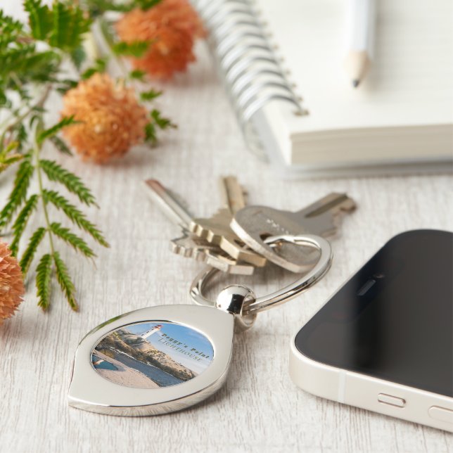 Chaveiro Farol de Peggys Point Atlantic Canadá (Lateral)