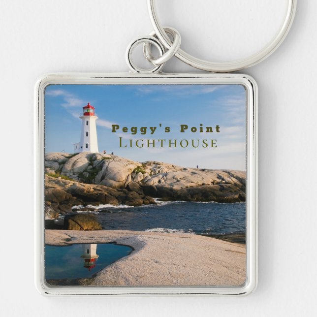 Chaveiro Farol de Peggys Point Atlantic Canadá (Frente)