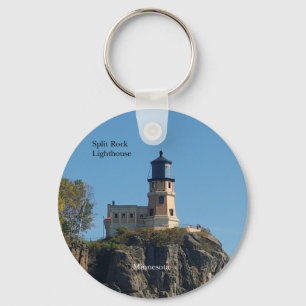 Chaveiro Farol de Rock Dividido da cadeia-chave de praia