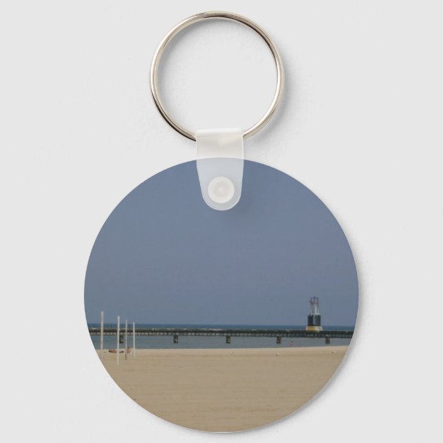 Chaveiro Farol Lake Michigan Shores (Frente)