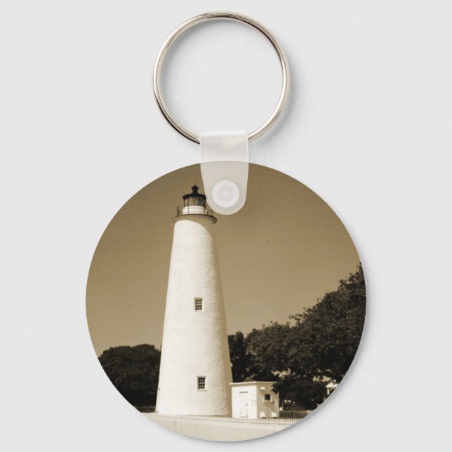 Chaveiro Farol Ocracoke (Frente)