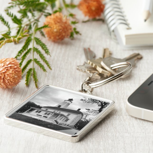 Chaveiro Farol Sandy Hook (Lateral)