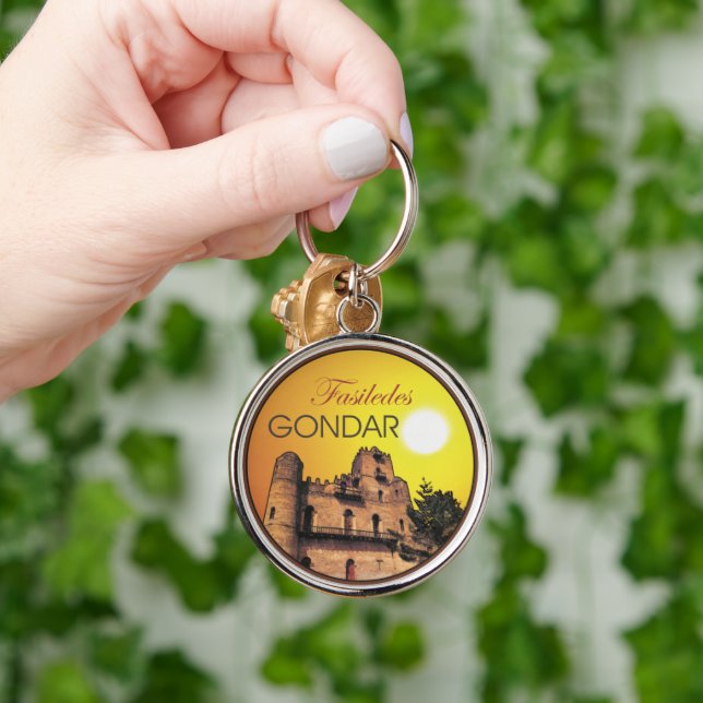 Chaveiro Fasil Enatewa Gondar Etiópia (Mão)