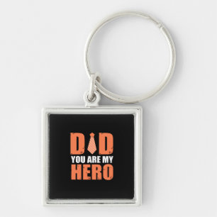 Chaveiro Father Gift   Dad You Are My Hero
