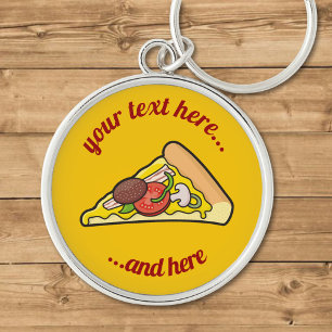 Chaveiro Fatia da pizza
