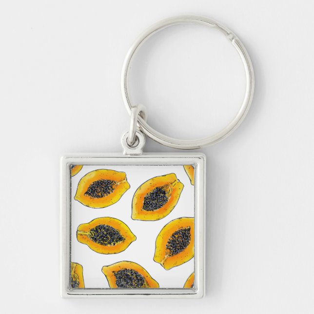 Chaveiro Fatias de Papaya (Frente)