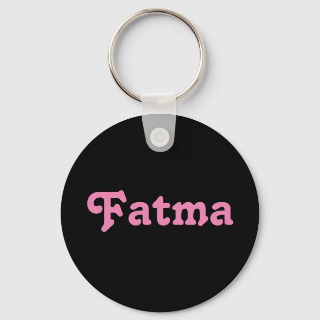 Chaveiro Fatma da cadeia de teclas (Frente)