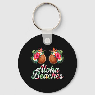 Chaveiro Fato Aloha Praias Amante Engraçado Sutiã de Cocos