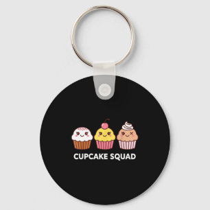 Chaveiro Fato de Cupcake Para Homens Mulheres Menina Assar 