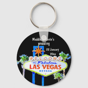 Chaveiro Favor de Casamento de Las Vegas