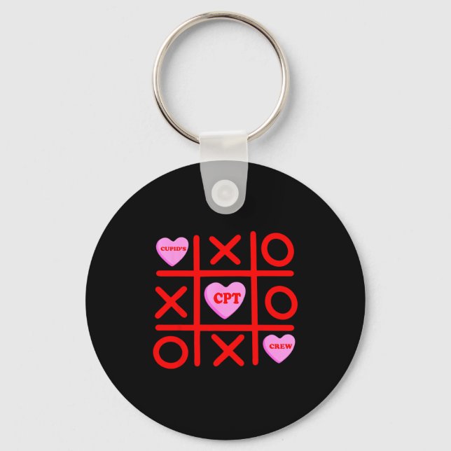 Chaveiro Favorito de Cupido Cpt Tripulação Xoxo Flebotomist (Frente)