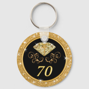Chaveiro Favoritos à Festa de aniversário 70 barata e ele