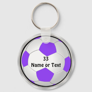 Chaveiro Favoritos para festas de futebol para raparigas, C