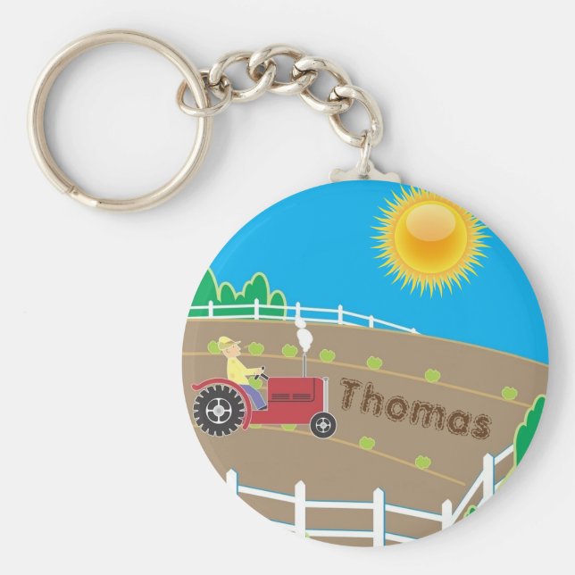 Chaveiro Fazenda ensolarada (Frente)