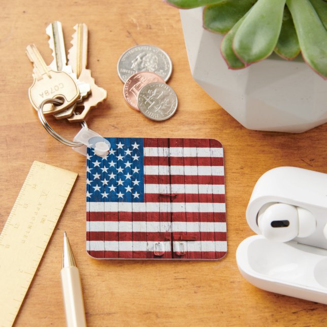 Chaveiro Fazendas | American Flag Barn Mural (Mesa)