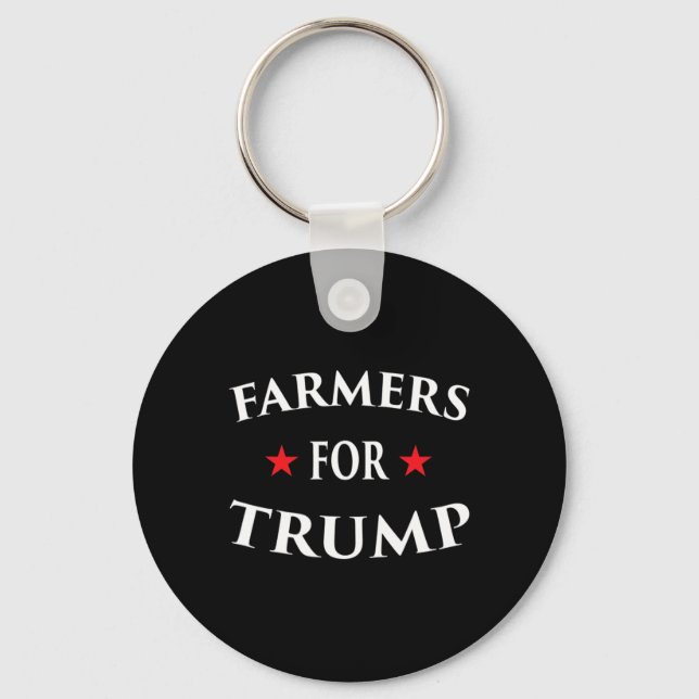Chaveiro Fazendeiros Para Trump Fazenda Rancho Trator Voar  (Frente)