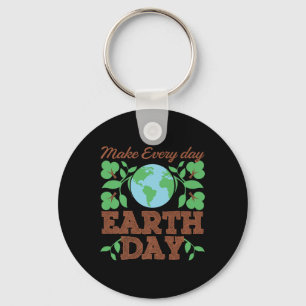 Chaveiro Fazer com que todos os dias o dia da Terra, a cons