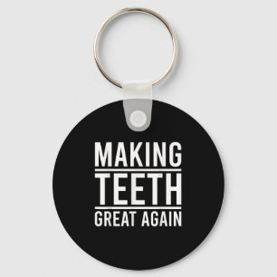 Chaveiro Fazer Dente Excelente Novamente Engraçado Citação