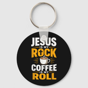 Chaveiro Fé Cristã Jesus Café Manhã Oração