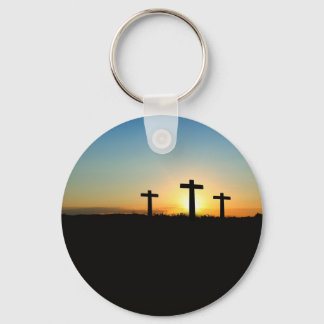 Chaveiro Fé, Esperança e amor, Jesus Cristo Cruz