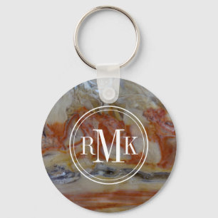 Chaveiro Fechar Madeira Petrificada