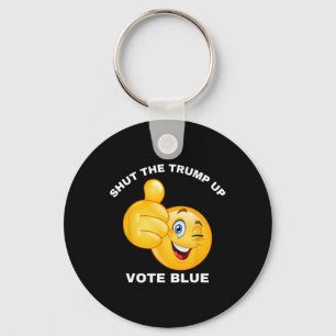 Chaveiro Feche A Boca Votar Azul Reeleger Biden Preside