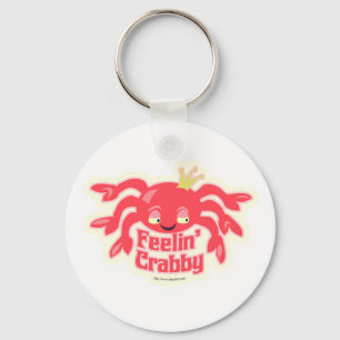 Chaveiro Feelin Crabby Cute Crab