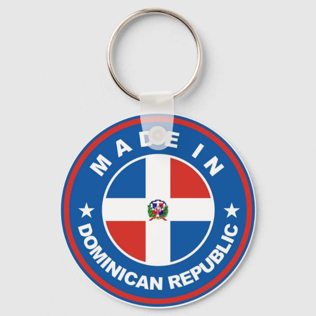 Chaveiro feito com o selo redondo do rótulo da república do (Frente)