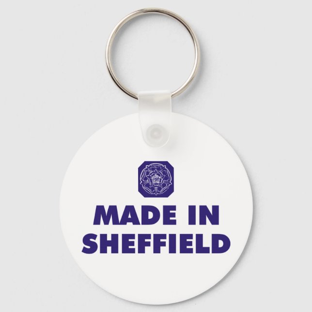 Chaveiro Feito em Sheffield (Frente)
