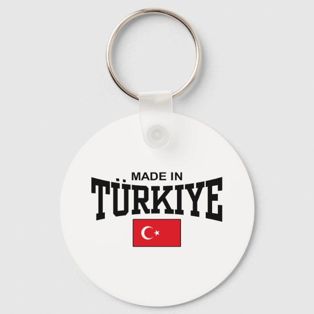 Chaveiro Feito Em Turkiye (Frente)