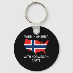 Chaveiro Feito Na América Com Peças Norueguesas - Noruega E