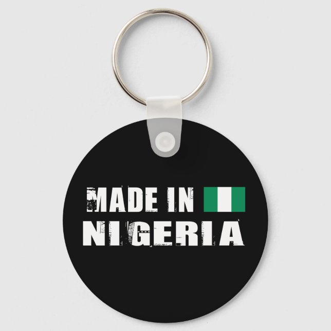 Chaveiro Feito na Nigéria (Frente)