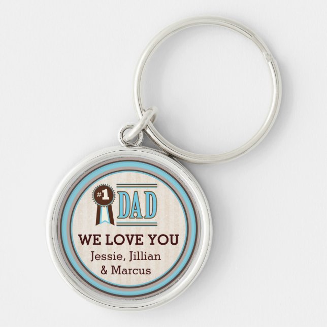 Chaveiro feito sob encomenda do dia dos pais do (Frente)