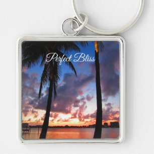 Chaveiro Felicidade perfeita - por do sol em West Palm
