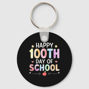 Chaveiro Feliz 100º Dia de Professores Crianças 100