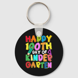Chaveiro Feliz 100 Dias De Crianças Do Jardim De Infância 1