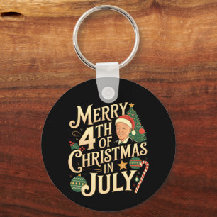 Chaveiro Feliz 4 do Natal em julho Memes Engraçados