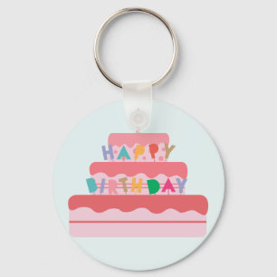 Chaveiro Feliz aniversário
