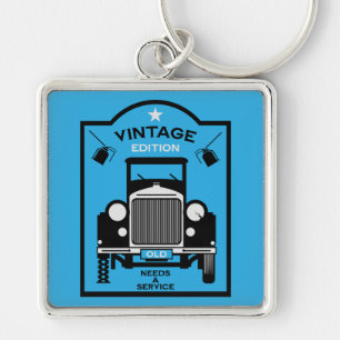 Chaveiro Feliz Aniversário Quadragenário Sobre A Colina