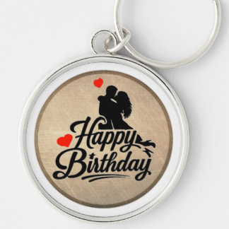 Chaveiro Feliz Aniversário Romântico