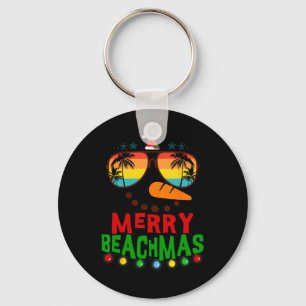 Chaveiro Feliz Beachmas Tropical Natal Havaí Snowman B