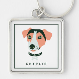 Chaveiro Feliz Beagle Personalizado