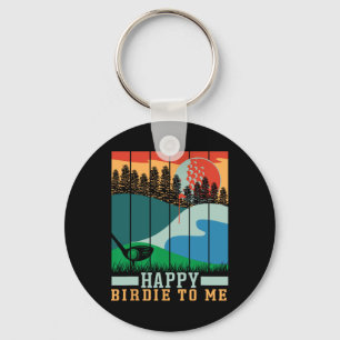 Chaveiro Feliz Birdie De Golfe Engraçado Para Mim Pai De Go